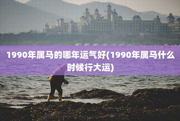 1990年属马的哪年运气好(1990年属马什么时候行大运)