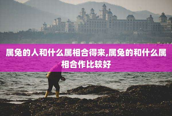 属兔的人和什么属相合得来,属兔的和什么属相合作比较好