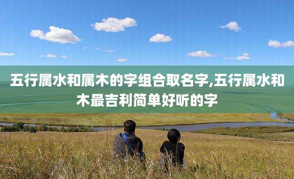 五行属水和属木的字组合取名字,五行属水和木最吉利简单好听的字