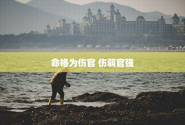 命格为伤官 伤弱官强