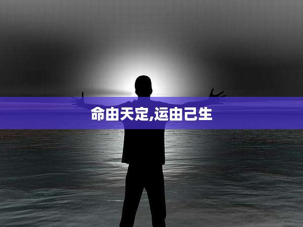 命由天定,运由己生