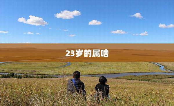 23岁的属啥