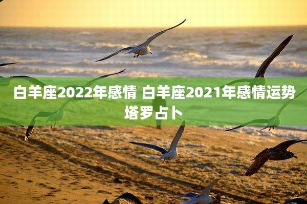 白羊座2022年感情 白羊座2021年感情运势塔罗占卜