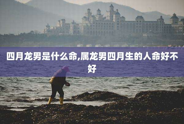 四月龙男是什么命,属龙男四月生的人命好不好