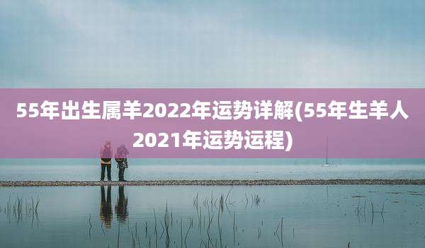 55年出生属羊2022年运势详解(55年生羊人2021年运势运程)