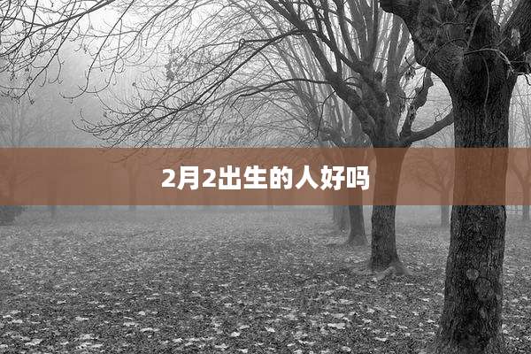 2月2出生的人好吗