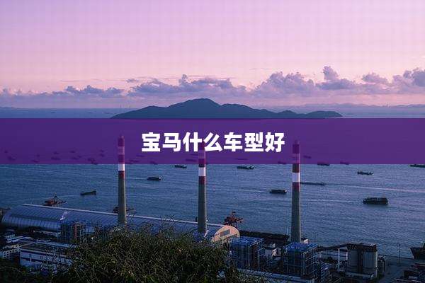 宝马什么车型好