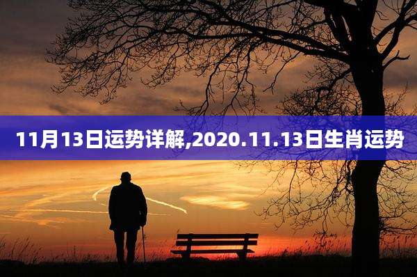 11月13日运势详解,2020.11.13日生肖运势