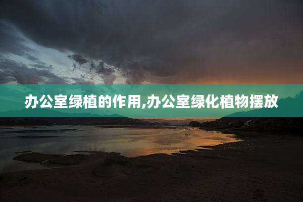 办公室绿植的作用,办公室绿化植物摆放