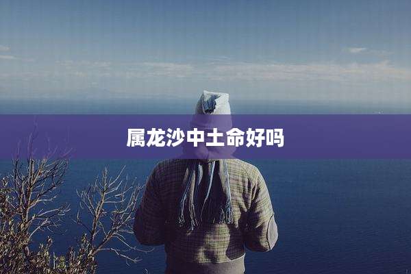 属龙沙中土命好吗