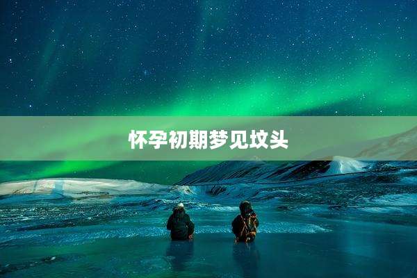 怀孕初期梦见坟头