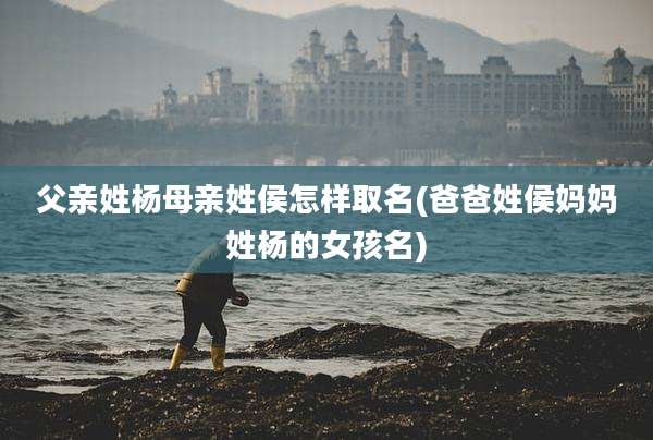 父亲姓杨母亲姓侯怎样取名(爸爸姓侯妈妈姓杨的女孩名)