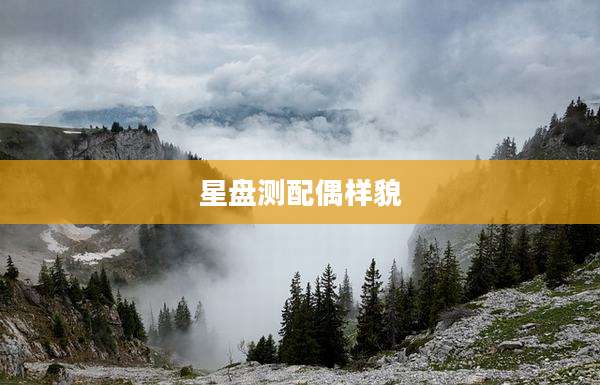 星盘测配偶样貌