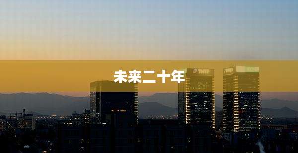未来二十年