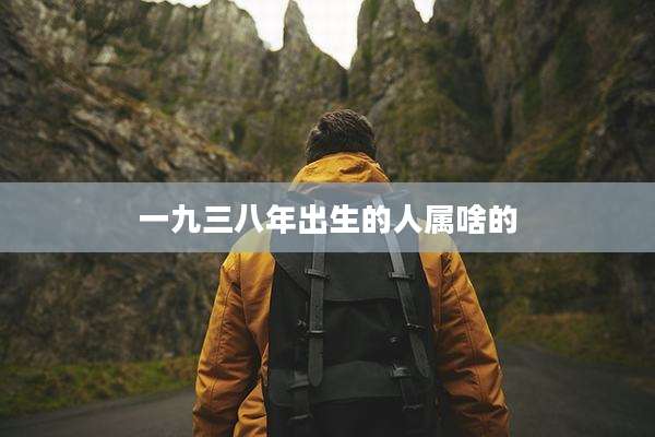 一九三八年出生的人属啥的