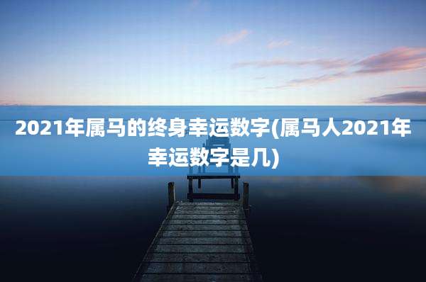 2021年属马的终身幸运数字(属马人2021年幸运数字是几)