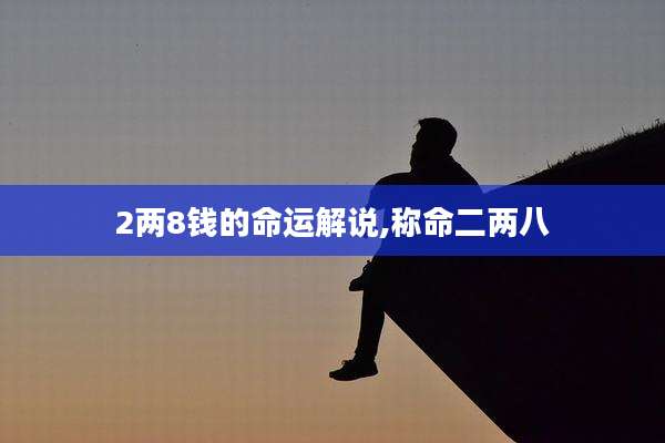 2两8钱的命运解说,称命二两八