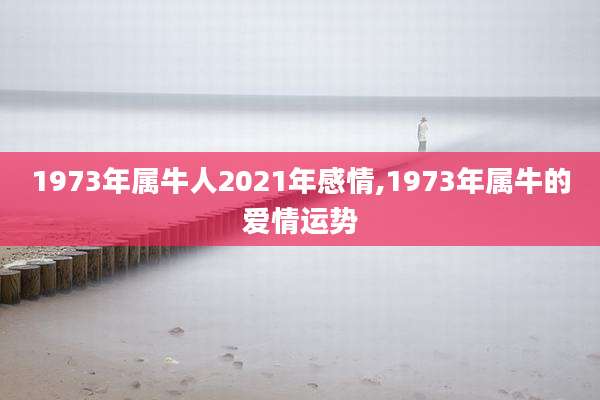 1973年属牛人2021年感情,1973年属牛的爱情运势