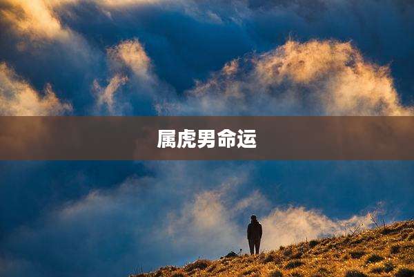 属虎男命运