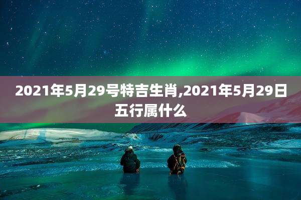 2021年5月29号特吉生肖,2021年5月29日五行属什么
