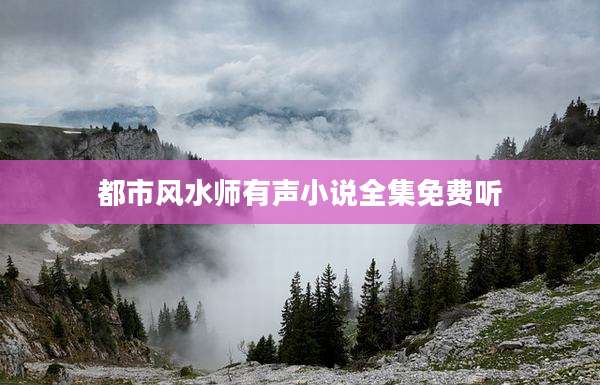 都市风水师有声小说全集免费听