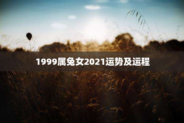 1999属兔女2021运势及运程