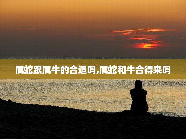 属蛇跟属牛的合适吗,属蛇和牛合得来吗