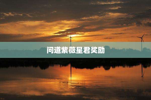 问道紫薇星君奖励