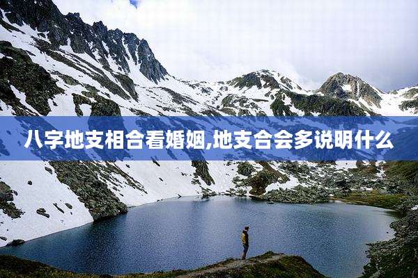 八字地支相合看婚姻,地支合会多说明什么