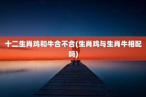 十二生肖鸡和牛合不合(生肖鸡与生肖牛相配吗)