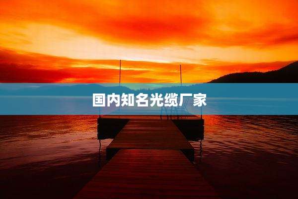 国内知名光缆厂家