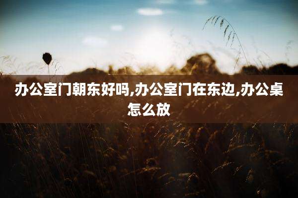 办公室门朝东好吗,办公室门在东边,办公桌怎么放