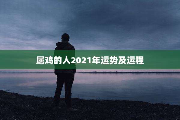 属鸡的人2021年运势及运程