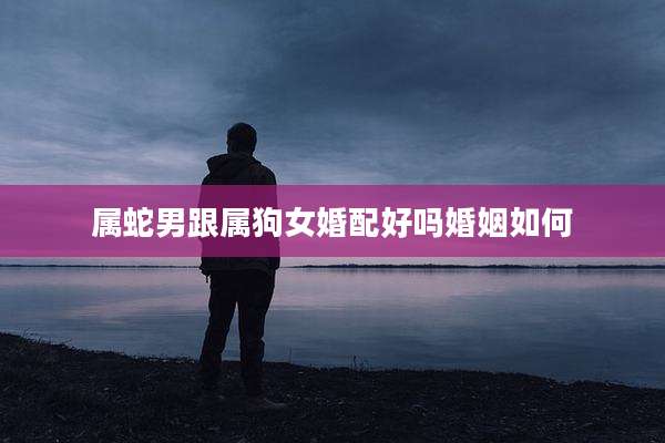 属蛇男跟属狗女婚配好吗婚姻如何
