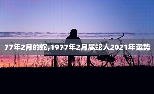 77年2月的蛇,1977年2月属蛇人2021年运势