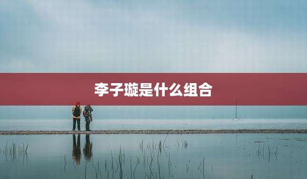 李子璇是什么组合