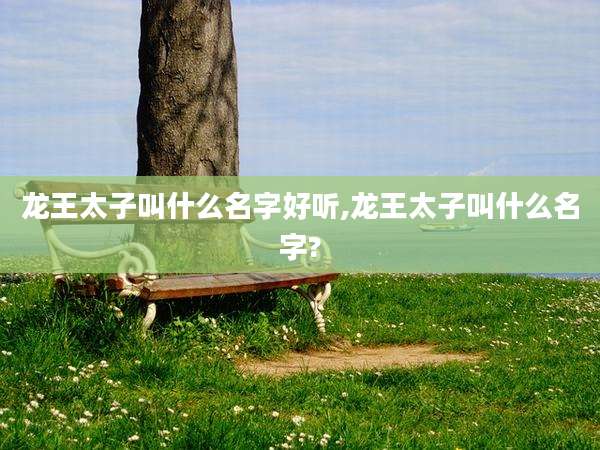 龙王太子叫什么名字好听,龙王太子叫什么名字?
