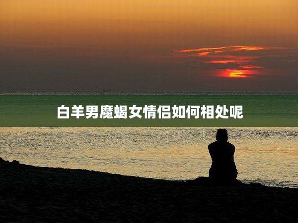 白羊男魔蝎女情侣如何相处呢
