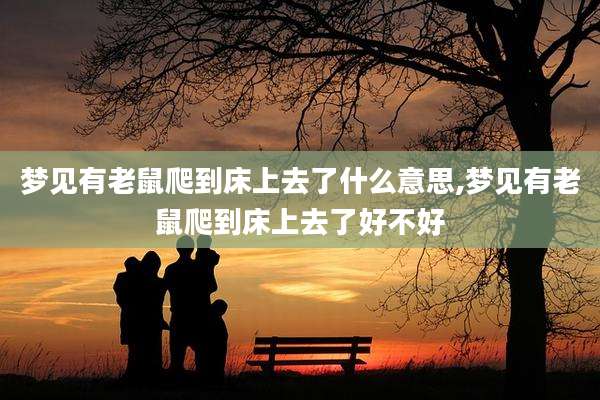 梦见有老鼠爬到床上去了什么意思,梦见有老鼠爬到床上去了好不好