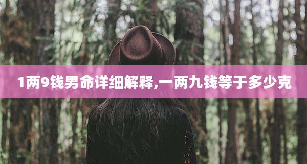 1两9钱男命详细解释,一两九钱等于多少克