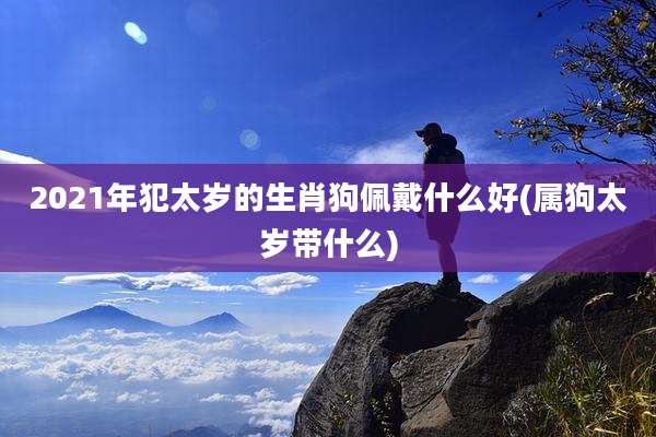 2021年犯太岁的生肖狗佩戴什么好(属狗太岁带什么)