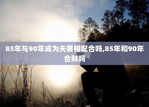 85年与90年成为夫妻相配合吗,85年和90年合财吗