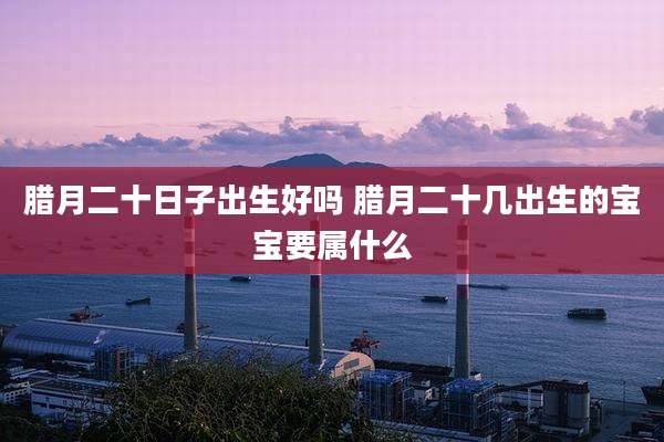 腊月二十日子出生好吗 腊月二十几出生的宝宝要属什么