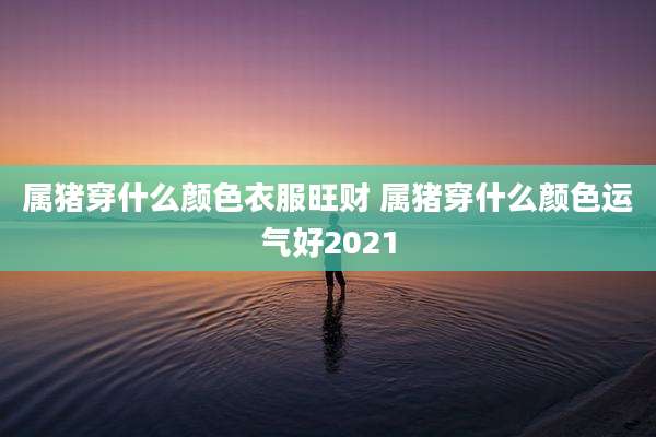 属猪穿什么颜色衣服旺财 属猪穿什么颜色运气好2021