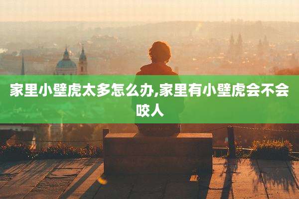 家里小壁虎太多怎么办,家里有小壁虎会不会咬人