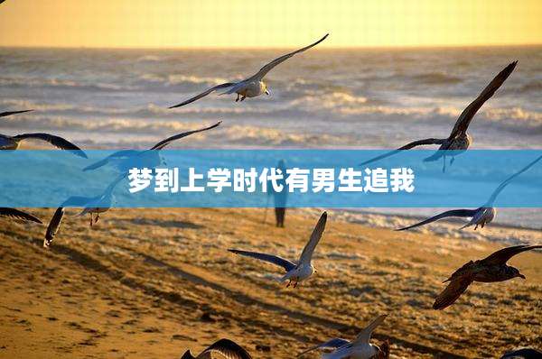 梦到上学时代有男生追我