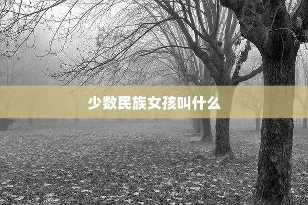 少数民族女孩叫什么