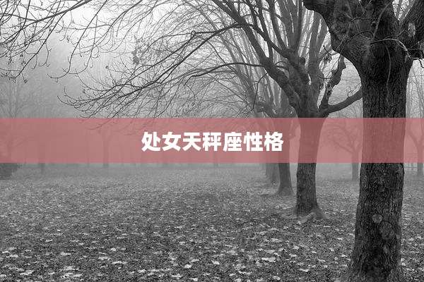 处女天秤座性格