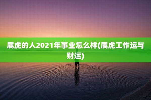 属虎的人2021年事业怎么样(属虎工作运与财运)