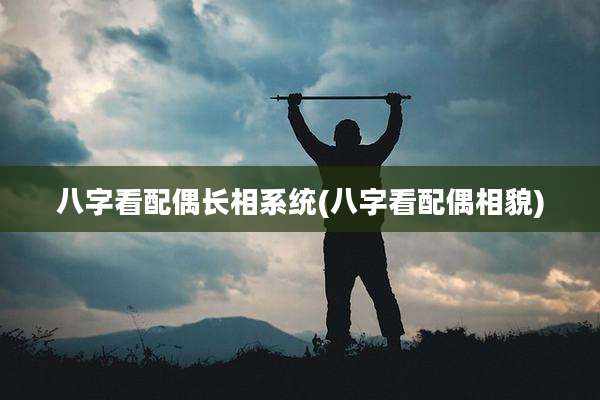 八字看配偶长相系统(八字看配偶相貌)